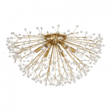 Hudson Valley Orange 6028-AGB - Dunkirk Semi Flush