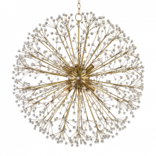 Hudson Valley Orange 6030-AGB - Dunkirk Chandelier
