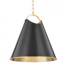 Hudson Valley Orange 6218-AOB - Burnbay Pendant