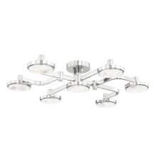 Hudson Valley Orange 6332-PN - Meander Semi Flush
