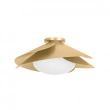 Hudson Valley Orange 7215-VGL - Brookhaven Flush Mount