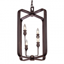 Hudson Valley Orange 7416-OB - 4 LIGHT PENDANT