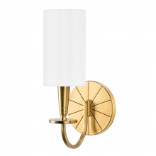 Hudson Valley Orange 8021-AGB - Mason Wall Sconce