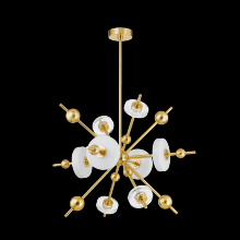 Hudson Valley Orange 8132-AGB - MAYNARD CHANDELIER