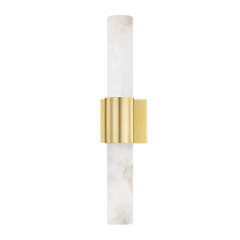 Hudson Valley Orange 8210-AGB - Barkley Wall Sconce