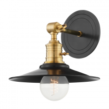 Hudson Valley Orange 8320-AOB - Garden City Wall Sconce