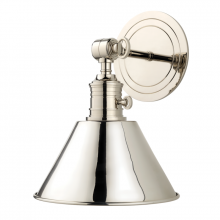 Hudson Valley Orange 8321-PN - Garden City Wall Sconce