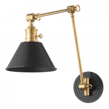 Hudson Valley Orange 8323-AOB - Garden City Wall Sconce