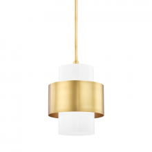 Hudson Valley Orange 8611-AGB - Corinth Pendant