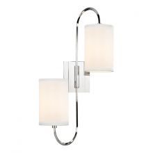 Hudson Valley Orange 9100-PN - Junius Wall Sconce
