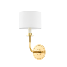 Hudson Valley Orange 9115-AGB - Paramus Wall Sconce