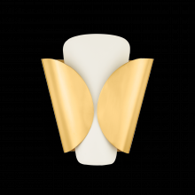 Hudson Valley Orange 9201-AGB-B - SAVOIE Wall Sconce