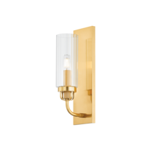 Hudson Valley Orange 9314-AGB - HALIFAX Wall Sconce