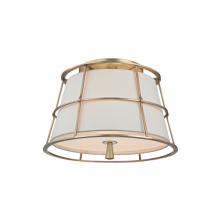 Hudson Valley Orange 9814-AGB - Savona Semi Flush