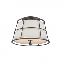 Hudson Valley Orange 9814-OB - 2 LIGHT SEMI FLUSH