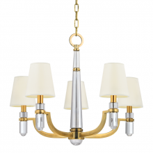 Hudson Valley Orange 985-AGB-WS - Dayton Chandelier