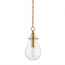 Hudson Valley Orange BKO101-AGB - Ivy Pendant