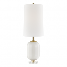 Hudson Valley Orange L1449-IV - 1 LIGHT TABLE LAMP