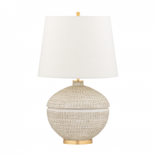 Hudson Valley Orange L1516-GL - 1 LIGHT TABLE LAMP