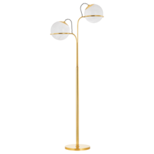 Hudson Valley Orange L3968-AGB - HINGHAM Floor Lamp