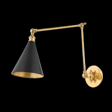 Hudson Valley Orange MDS1301-ADB - OSTERLEY Wall Sconce