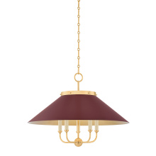 Hudson Valley Orange MDS1403-AGB/CRN - Clivedon Chandelier