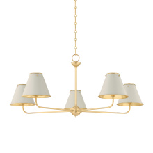 Hudson Valley Orange MDS2000-AGB/OW - Burghley Chandelier