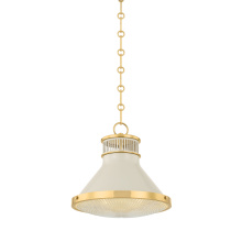Hudson Valley Orange MDS2404-AGB/OW - Highclere Pendant