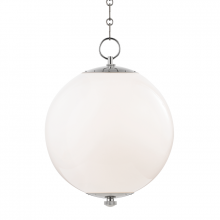 Hudson Valley Orange MDS701-PN - 1 LIGHT LARGE PENDANT