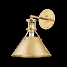 Hudson Valley Orange MDS950-AGB - METAL NO. 2 Wall Sconce