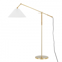 Hudson Valley Orange MDSL512-AGB - Dorset Floor Lamp