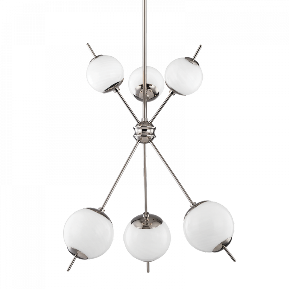 6 LIGHT CHANDELIER