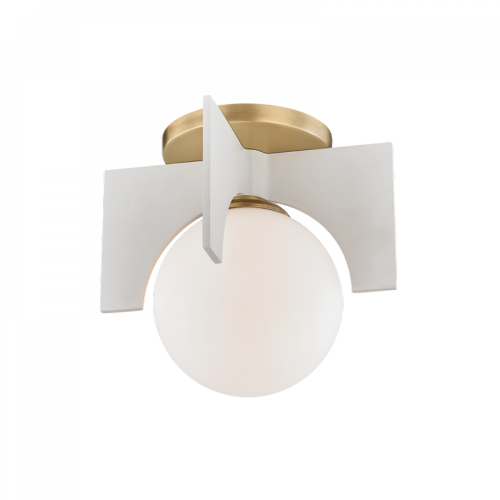1 LIGHT SMALL FLUSH MOUNT