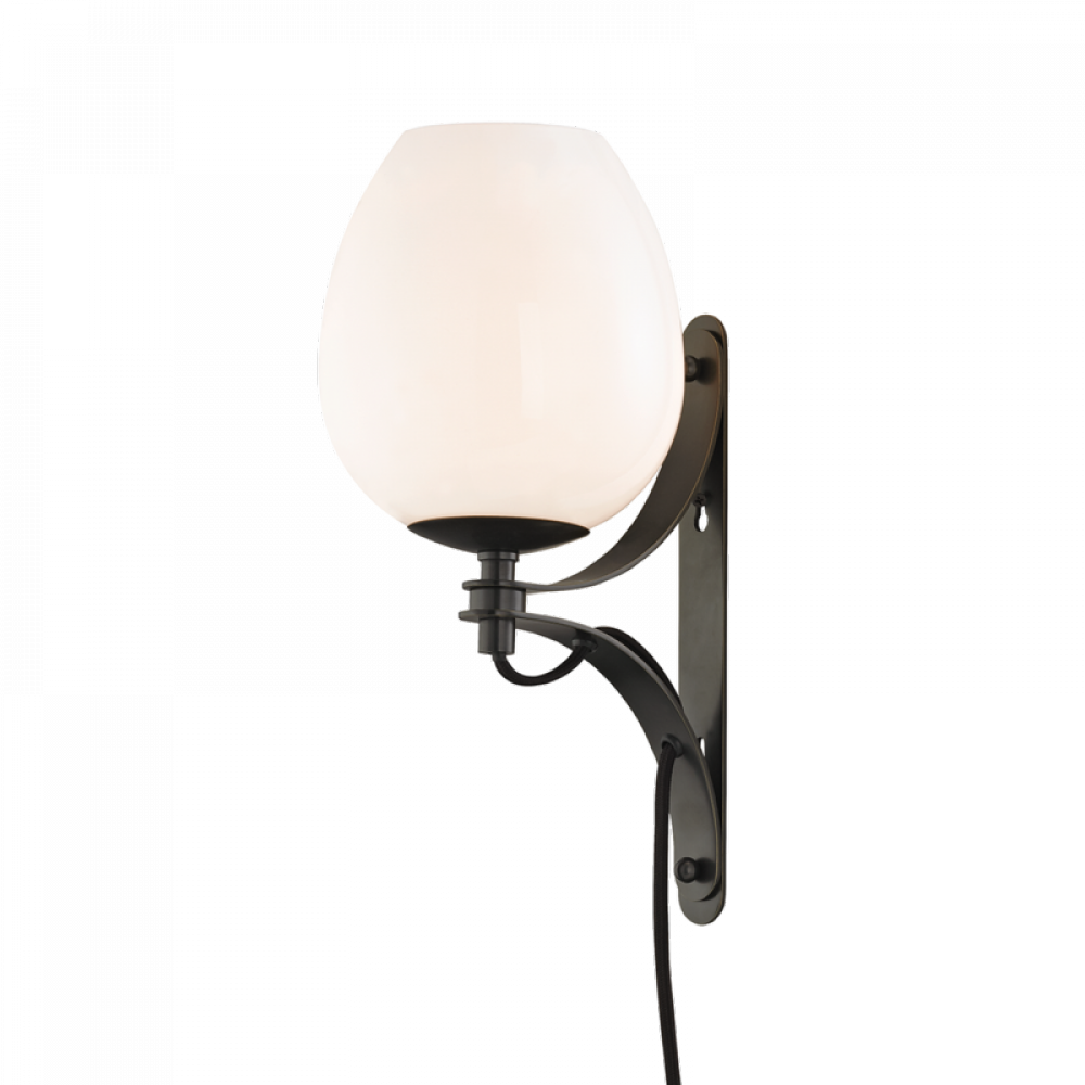 1 LIGHT WALL SCONCE WITH PLUG