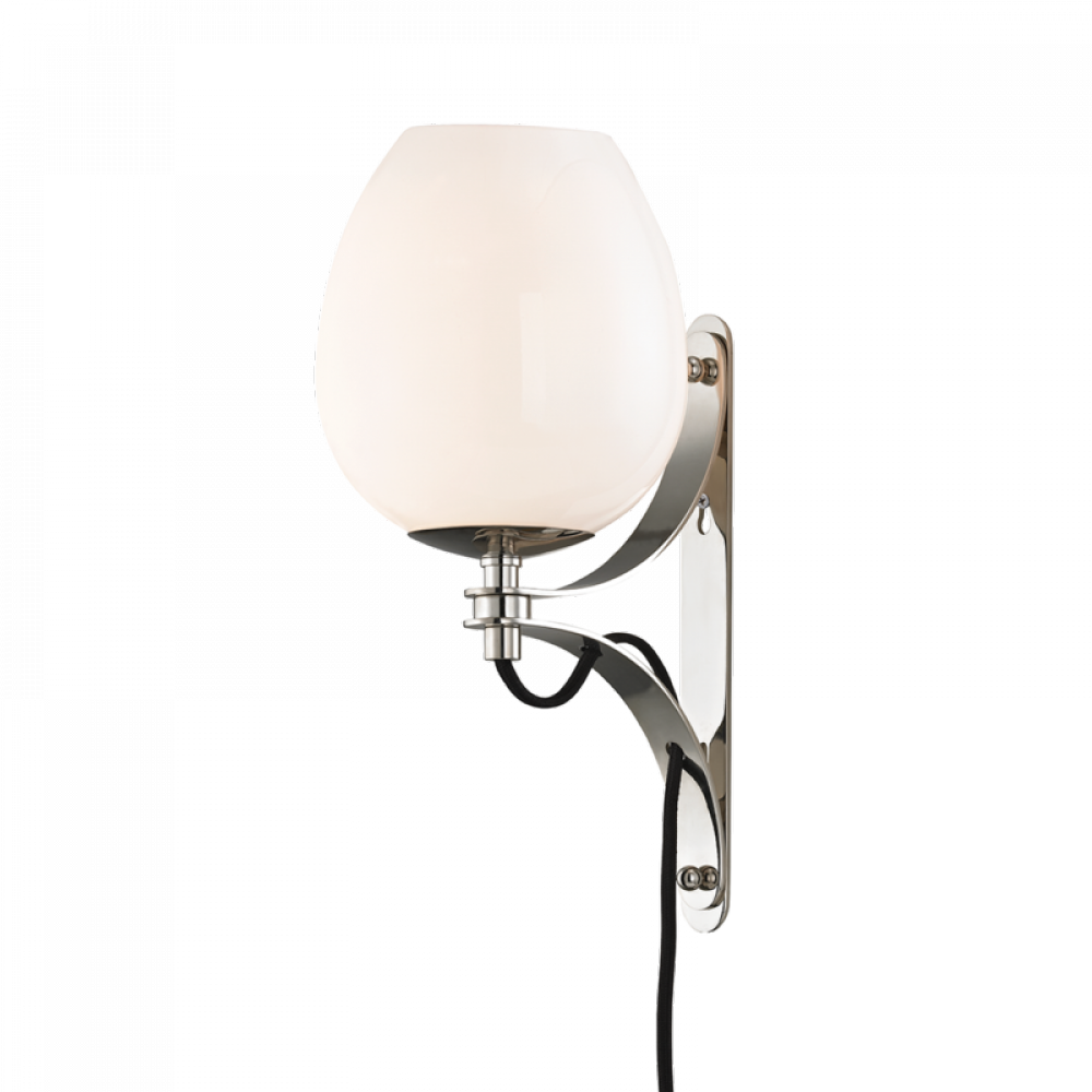 1 LIGHT WALL SCONCE WITH PLUG