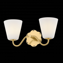 Mitzi Orange H1017302-AGB - LEONELLA Bath And Vanity