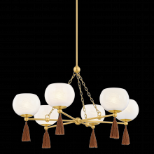 Mitzi Orange H1039806-AGB - NIYA Chandelier