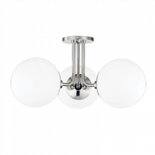 Mitzi Orange H105603-PN - Stella Semi Flush