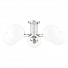 Mitzi Orange H105605-PN - Stella Semi Flush
