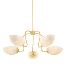 Mitzi Orange H1064805-AGB - Reva Chandelier
