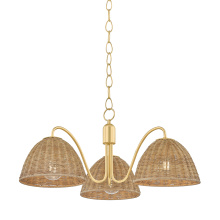 Mitzi Orange H1081803-AGB - Katniss Chandelier