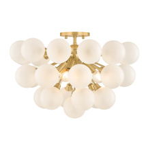 Mitzi Orange H1087603-AGB - Antoneta Semi Flush