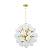 Mitzi Orange H1087806-AGB - Antoneta Chandelier
