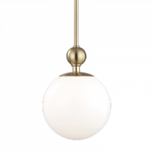 Mitzi Orange H118701L-AGB - 1 LIGHT LARGE PENDANT