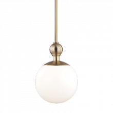 Mitzi Orange H118701S-AGB - 1 LIGHT SMALL PENDANT