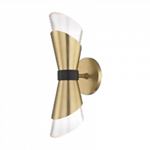 Mitzi Orange H130102-AGB/BK - Angie Wall Sconce