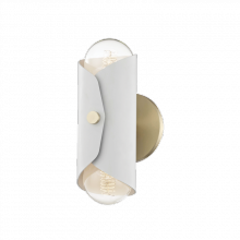 Mitzi Orange H172102-AGB/WH - 2 LIGHT WALL SCONCE