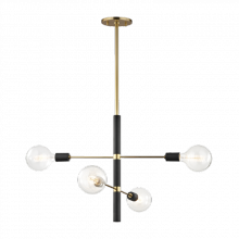 Mitzi Orange H178804-AGB/BK - Astrid Chandelier