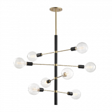 Mitzi Orange H178808-AGB/BK - Astrid Chandelier