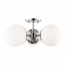 Mitzi Orange H193603-PN - Paige Semi Flush